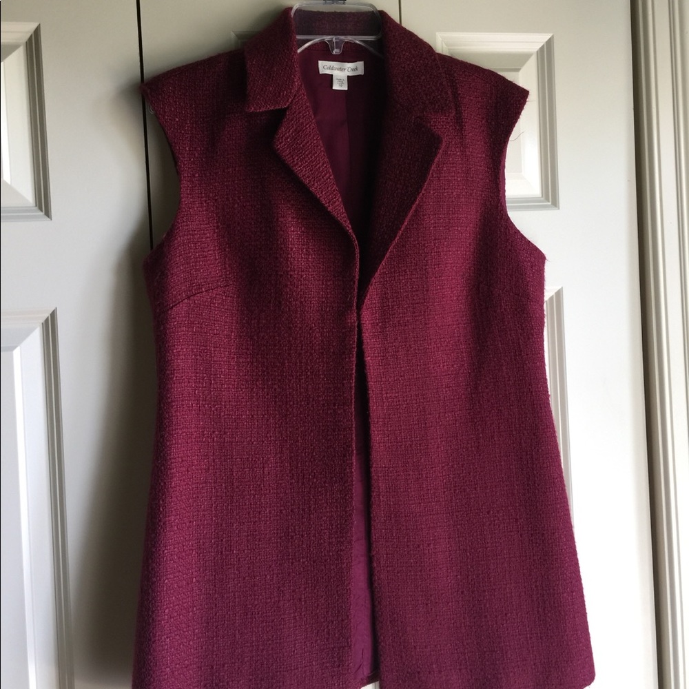💖Very nice 💖Coldwater Creek vest